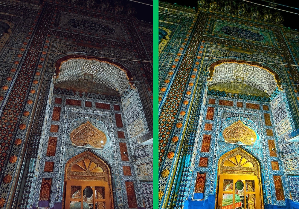 Inside view of sachal sarmast darbar khairpur sindh Interior of darbar hazrat sachal sarmast in khairpur sindh pakistan